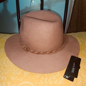 Brown hat